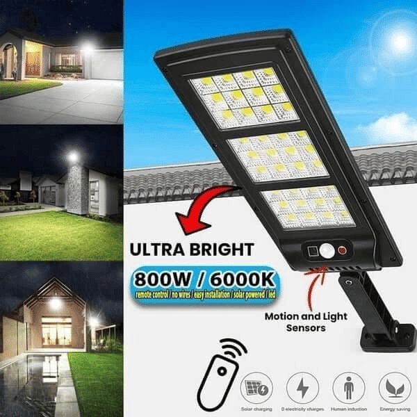 (Last Day Promotion 75% OFF) SOLAR LED LAMP 6000K