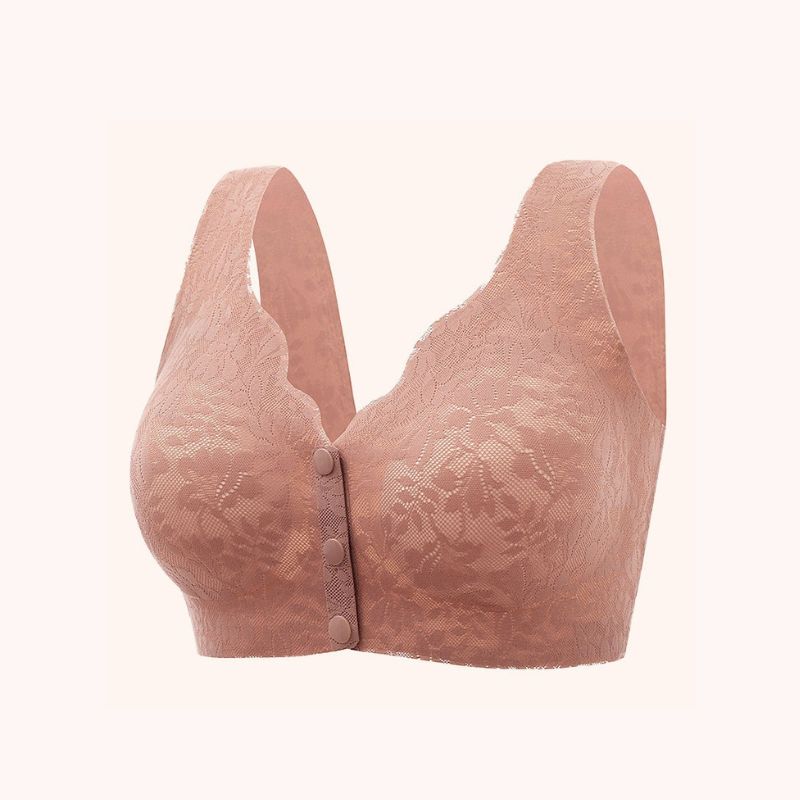 LAST DAY SALE 60% - Zero Feel Lace Full Coverage Front Closure Bra