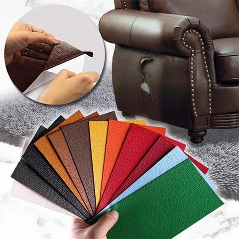 Last Day Special Sale - 2023 Upgraded Self-Adhesive Leather Refinisher Sofa Repair-Cut any 