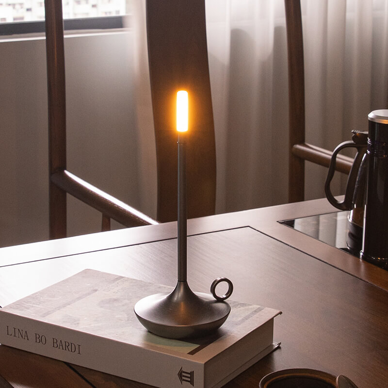 LED Modern Candle Table Lamp