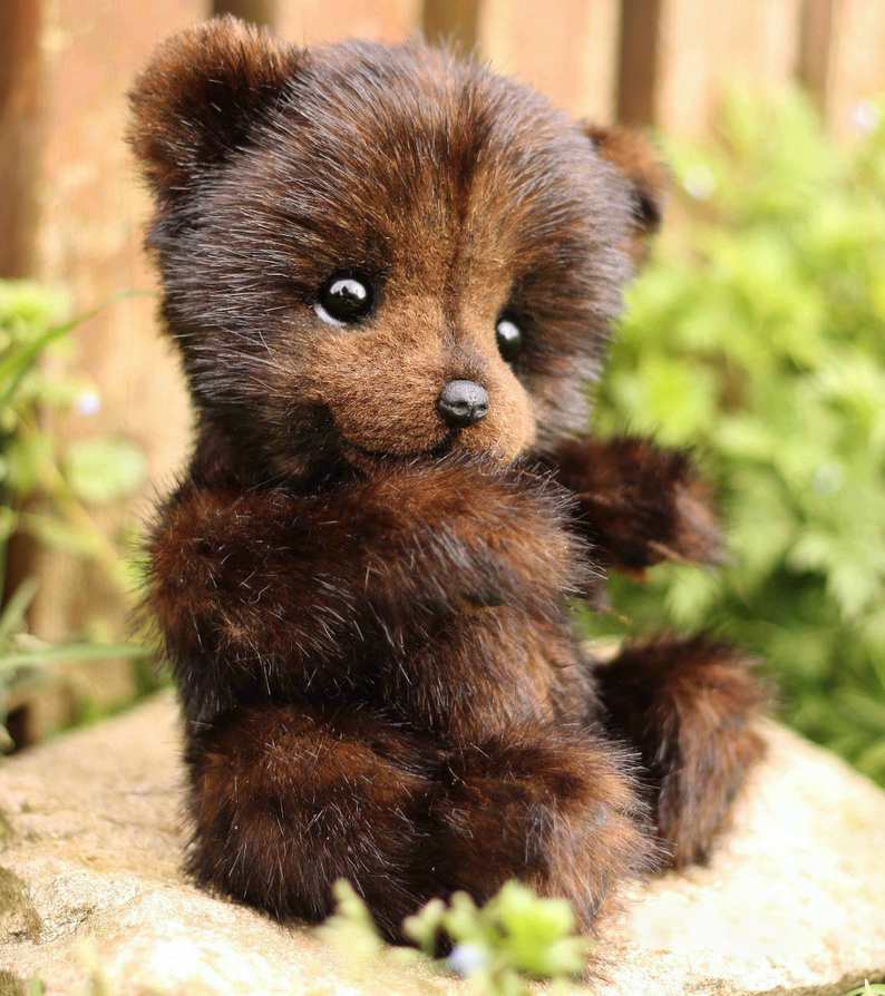 (LIMITED EDITION)  Artisanal Masterpieces: Handmade Plush Baby Bears