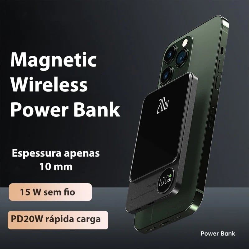 Magnetic Wireless Powerbank