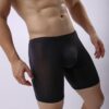 Men's Boxer Briefs Breathable Ice Silk Sports-Inspired Underwear