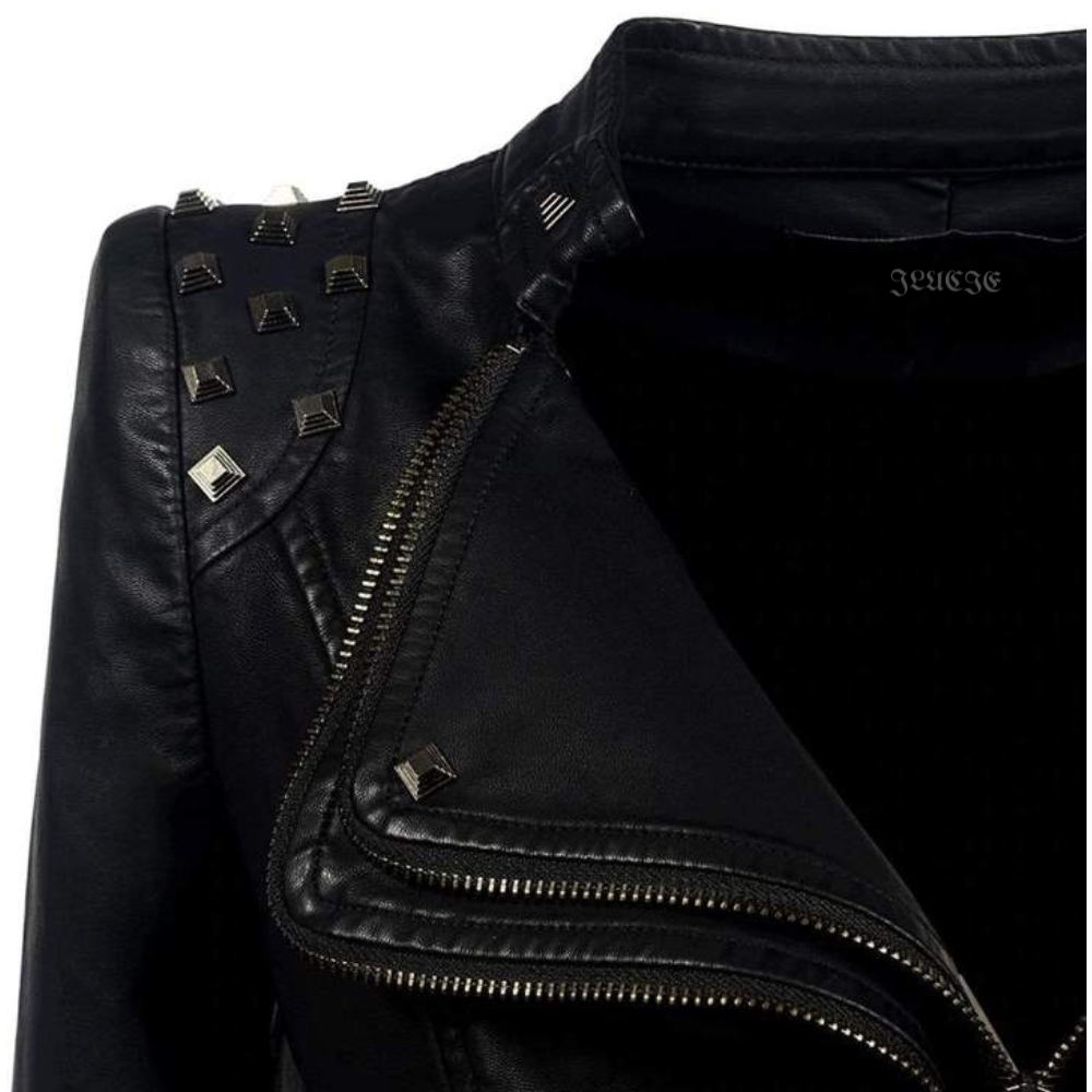 Midnight Shadow Leather Jacket