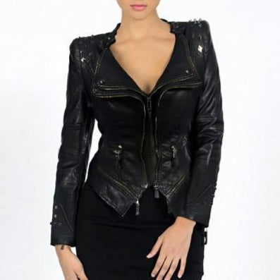 Midnight Shadow Leather Jacket