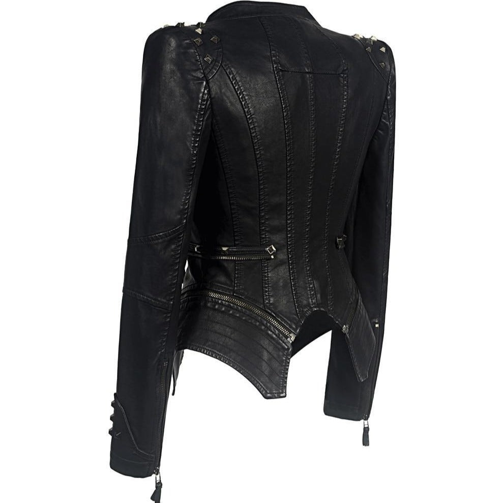 Midnight Shadow Leather Jacket