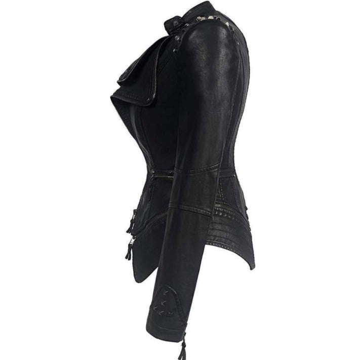 Midnight Shadow Leather Jacket