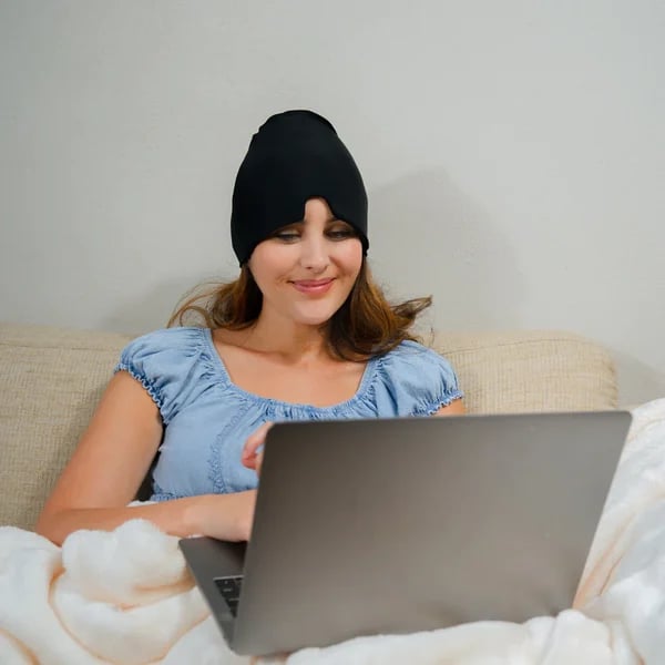 Migraine Relief Cap (Comfortable & Stretchy Ice Cap)