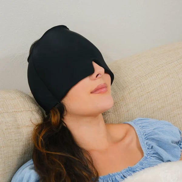 Migraine Relief Cap (Comfortable & Stretchy Ice Cap)