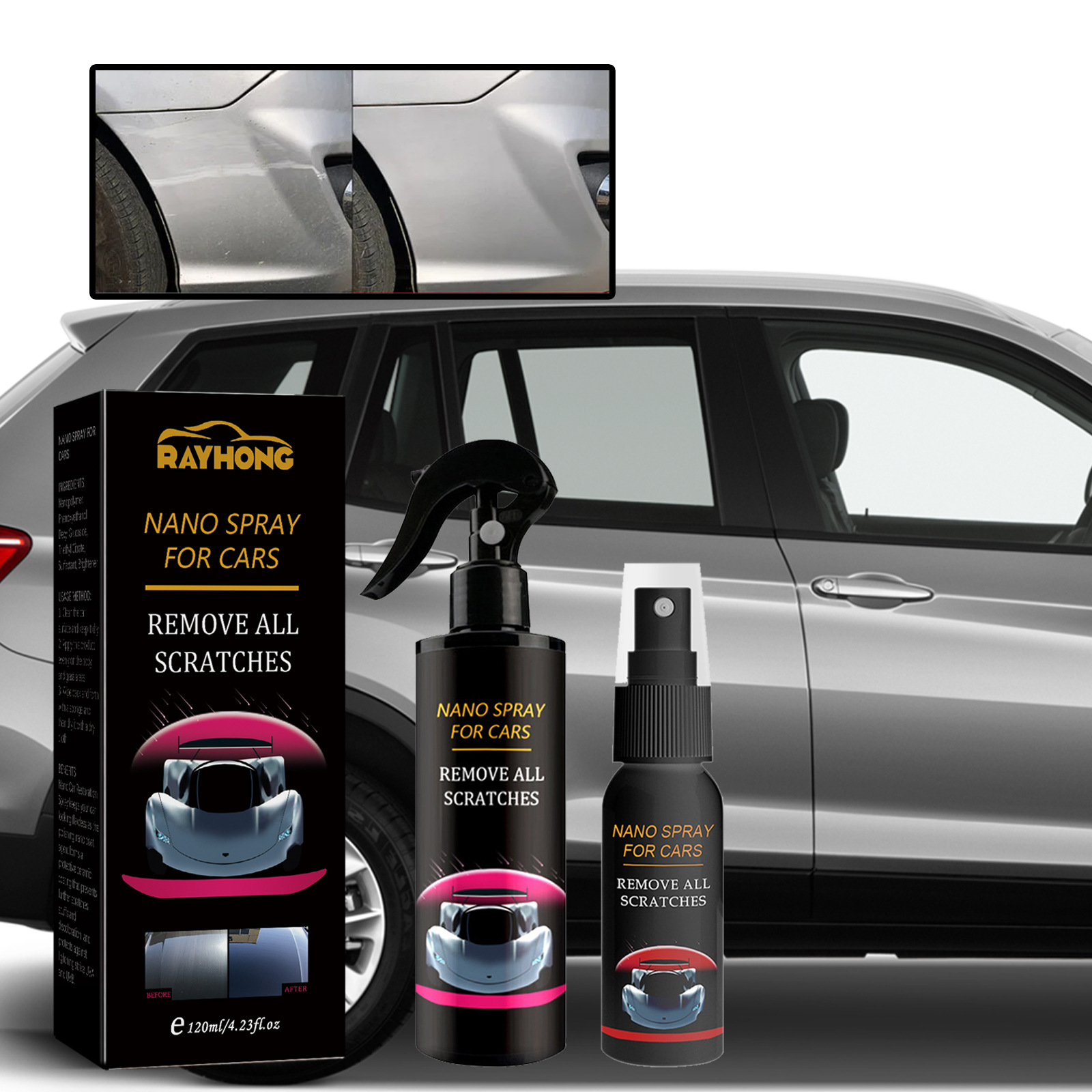 Nano Car Scratch Removal Spray