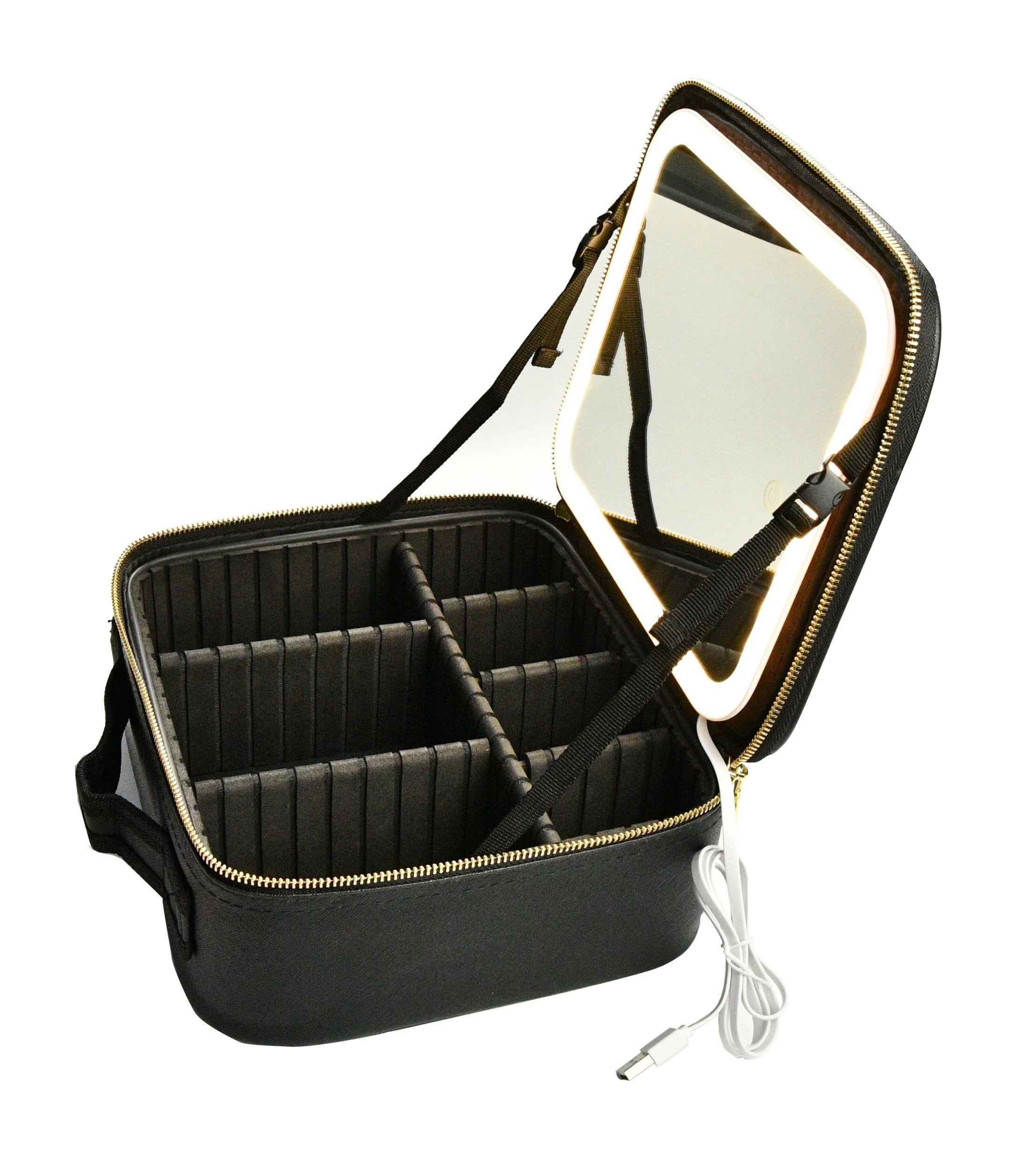 Nicelond Makeup travel bag with Lighted Mirror