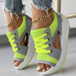 Open Toe Platform Sneaker Sandals