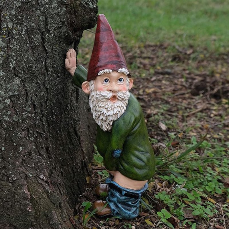 Peeing Garden Gnome