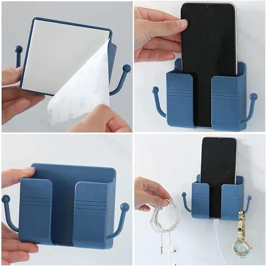 Remote Control Mobile Phone Plug Wall Holder