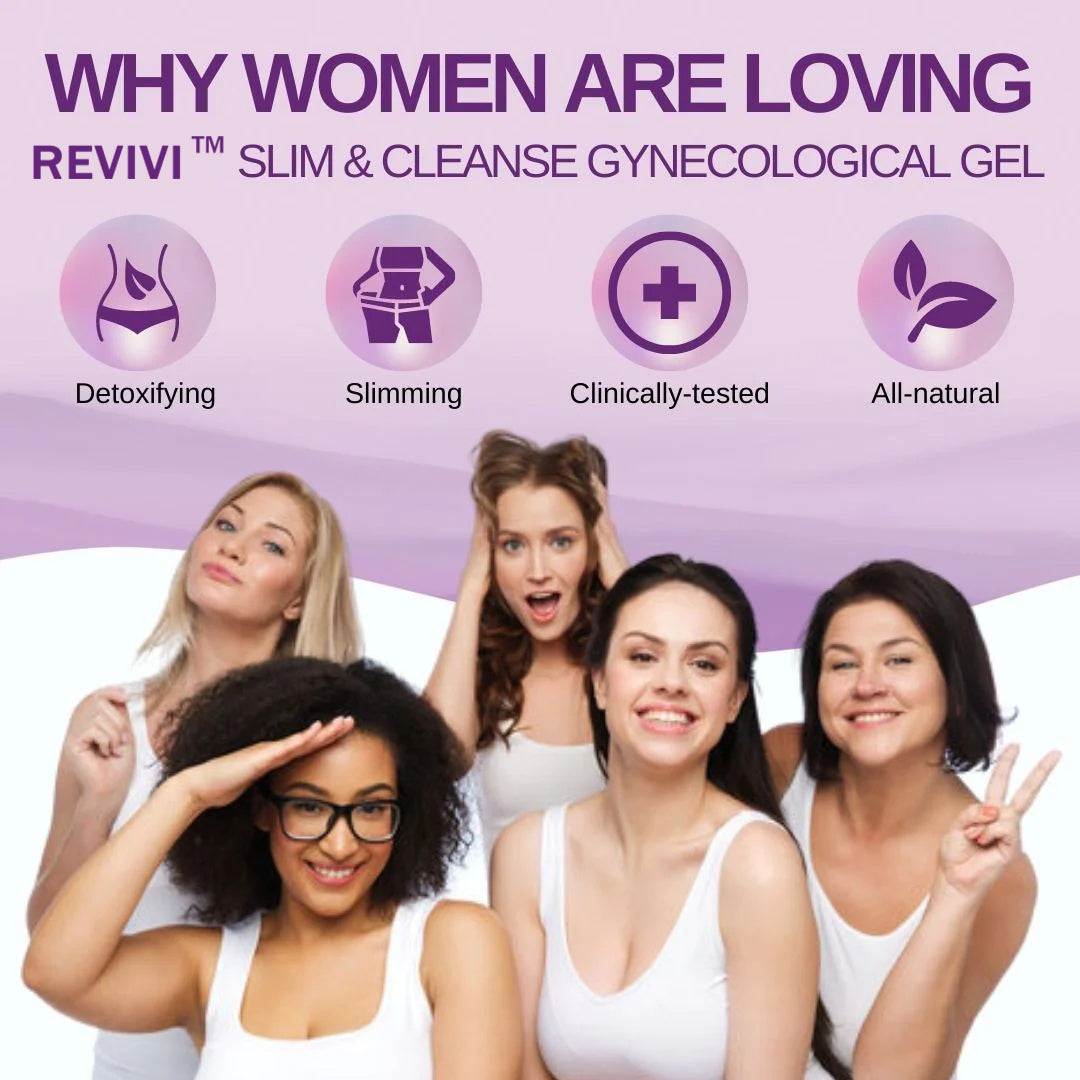 Revivi Slim & Detoxification Gynecological Vaginal Gel Medical Grade