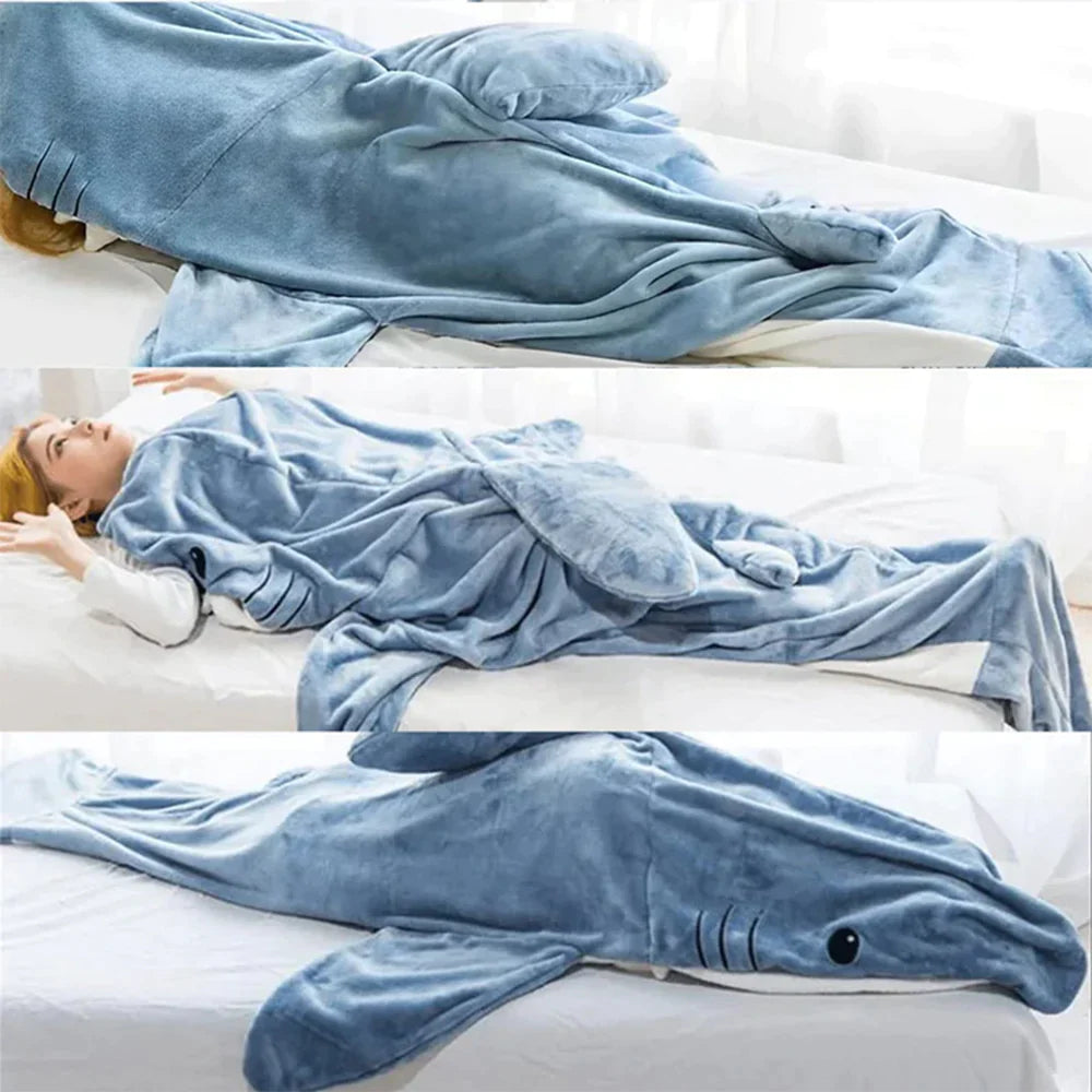 Shark Blanket Hoodie Onesize Fits All