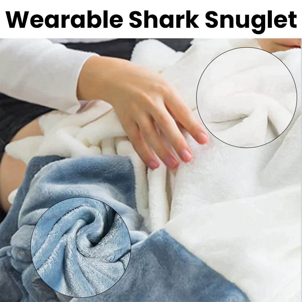 Shark Blanket Hoodie Onesize Fits All