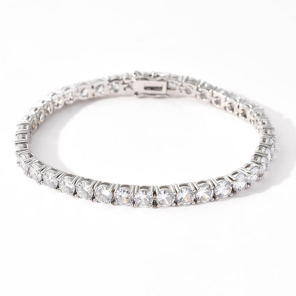 SILENZA TENNIS BRACELET. - 4MM