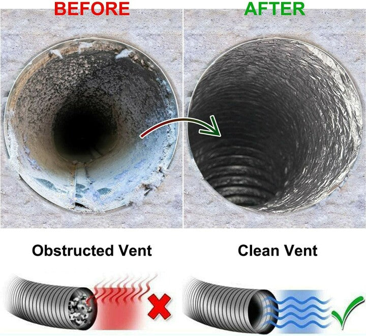 Smokestack Pipe Inner Cleaning Brush