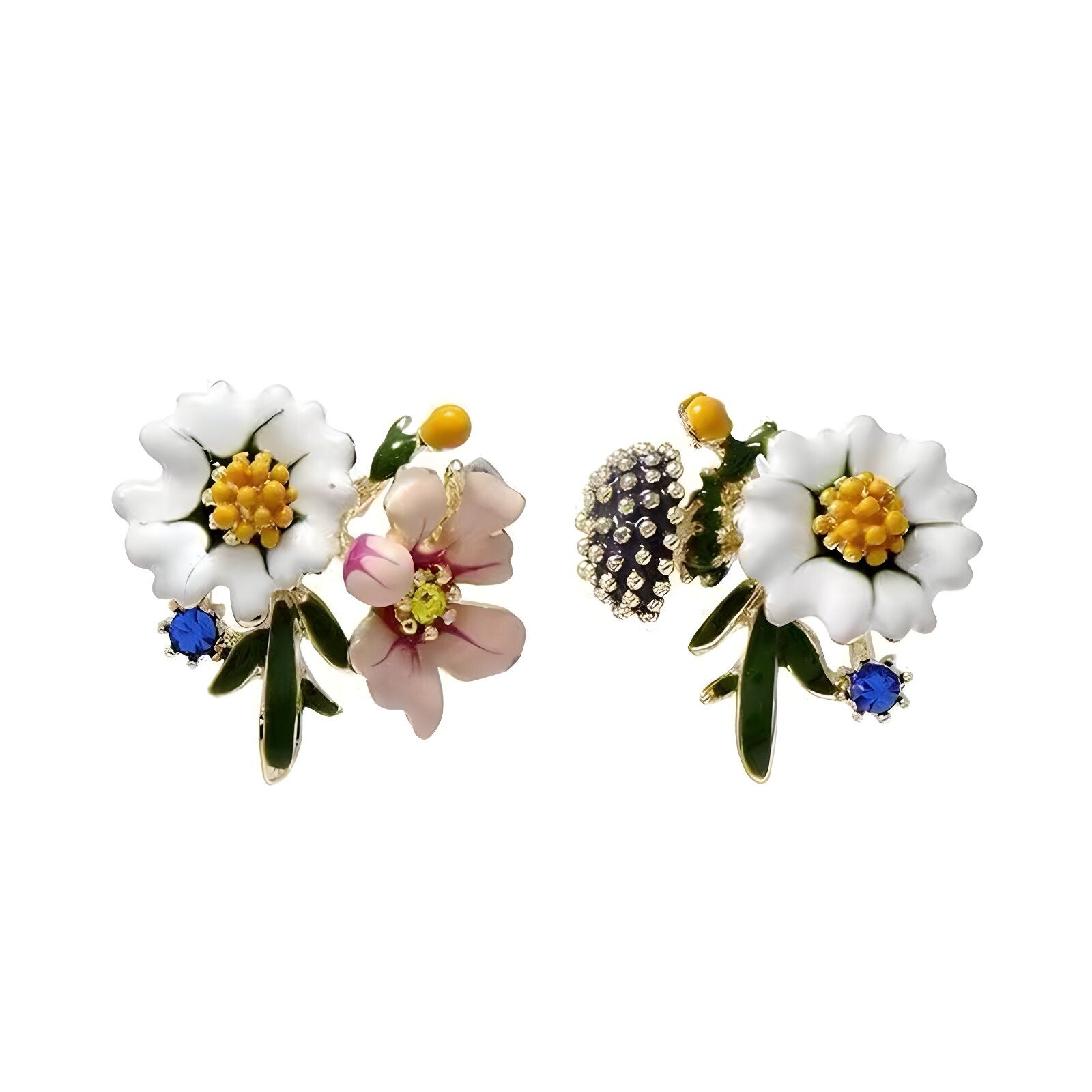 Summer Blossom Earrings (Pair)