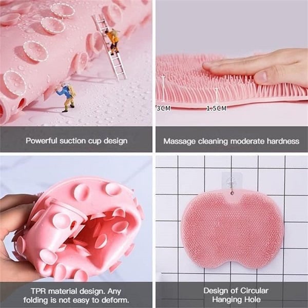 Summer Hot Sale - Shower Foot & Back Scrubber Massage Pad