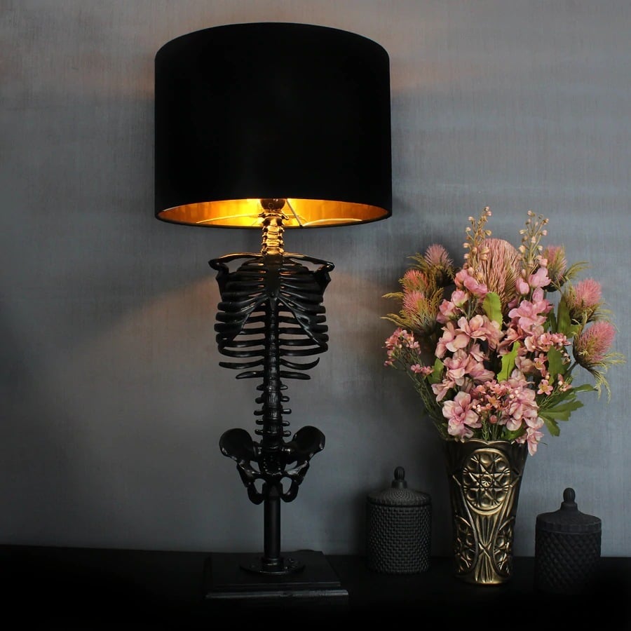 The Beautiful Skull Lamp