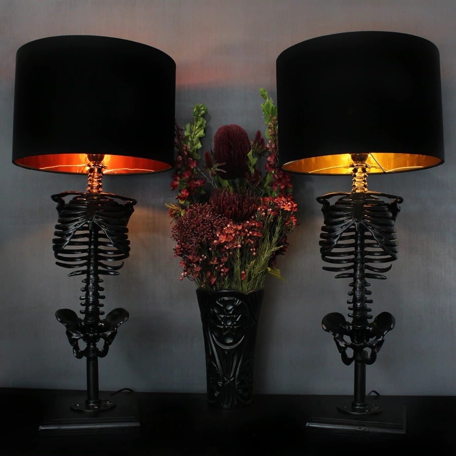 The Beautiful Skull Lamp