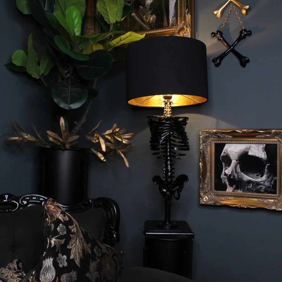 The Beautiful Skull Lamp