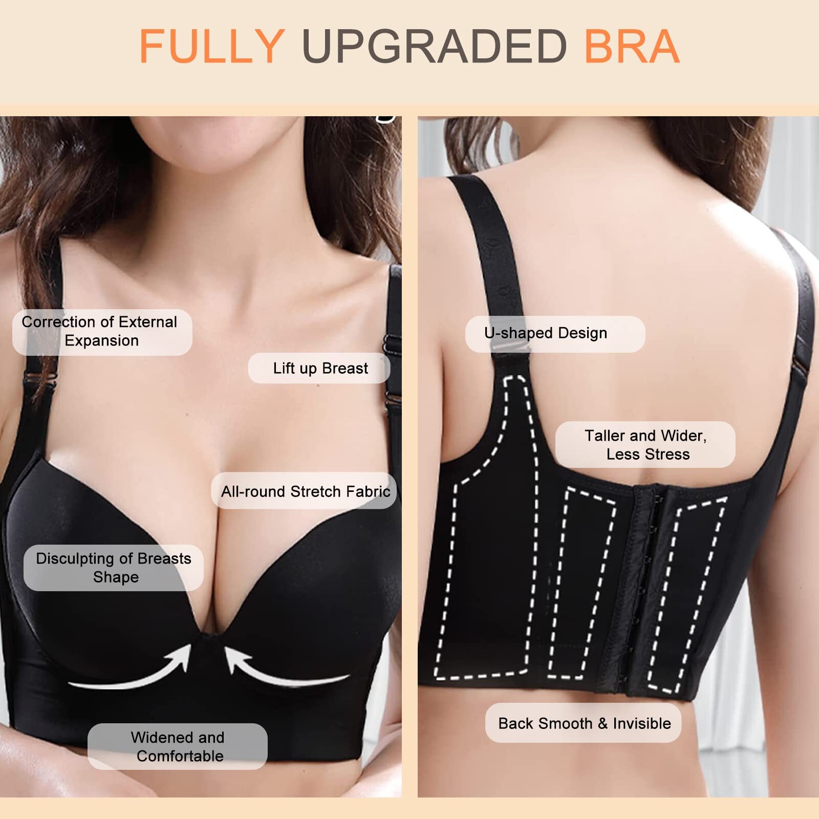 The most comfortable support bra