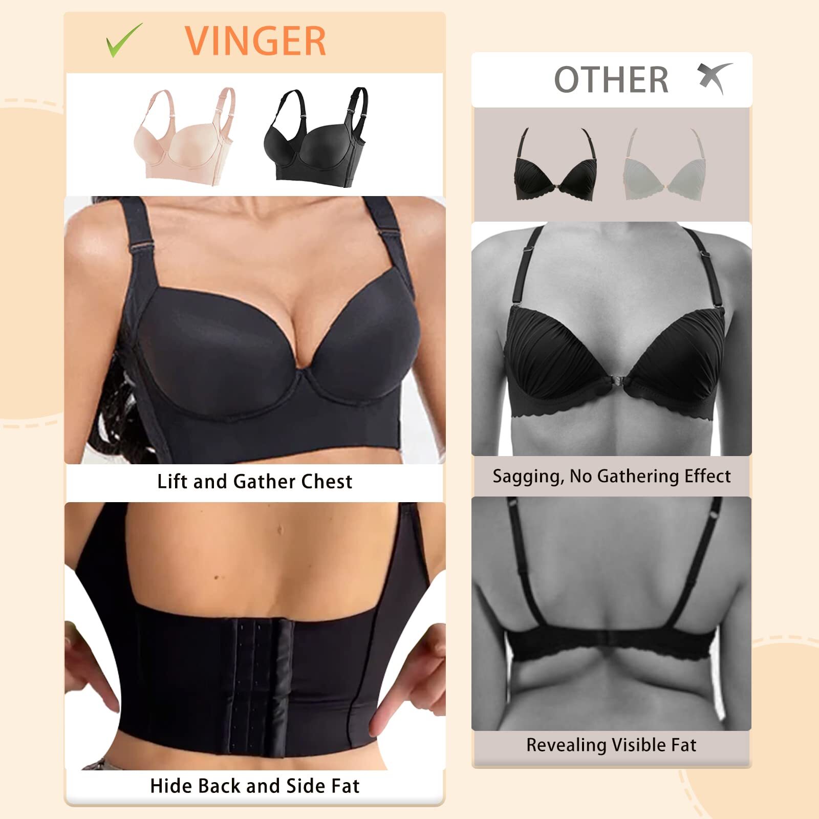 The most comfortable support bra