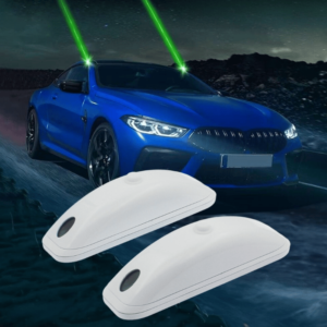 Vehicle remote pilot light laser