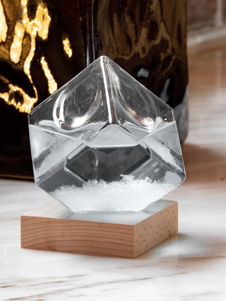 Weather Cube Storm Glass