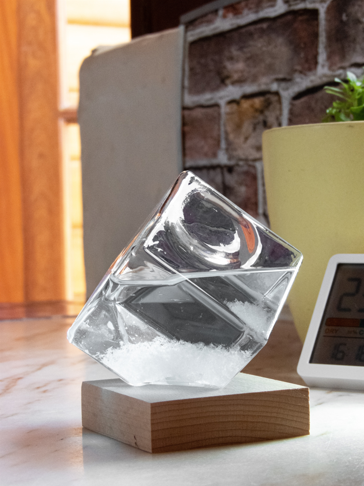 Weather Cube Storm Glass