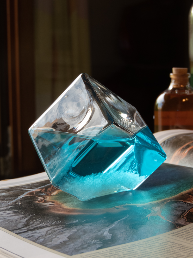 Weather Cube Storm Glass