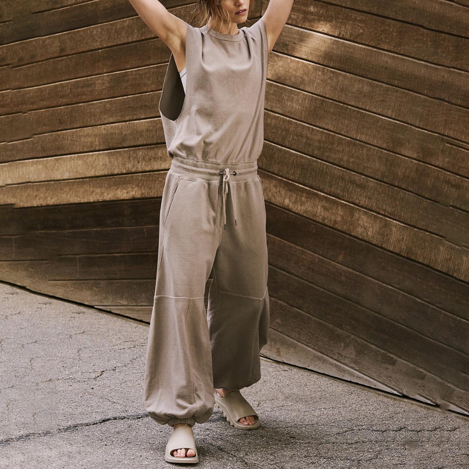 Wide Leg Jumpsuit (Buy 2 Free Shipping)