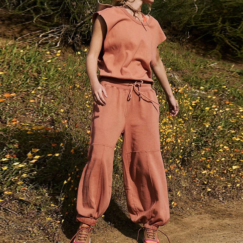 Wide Leg Jumpsuit (Buy 2 Free Shipping)