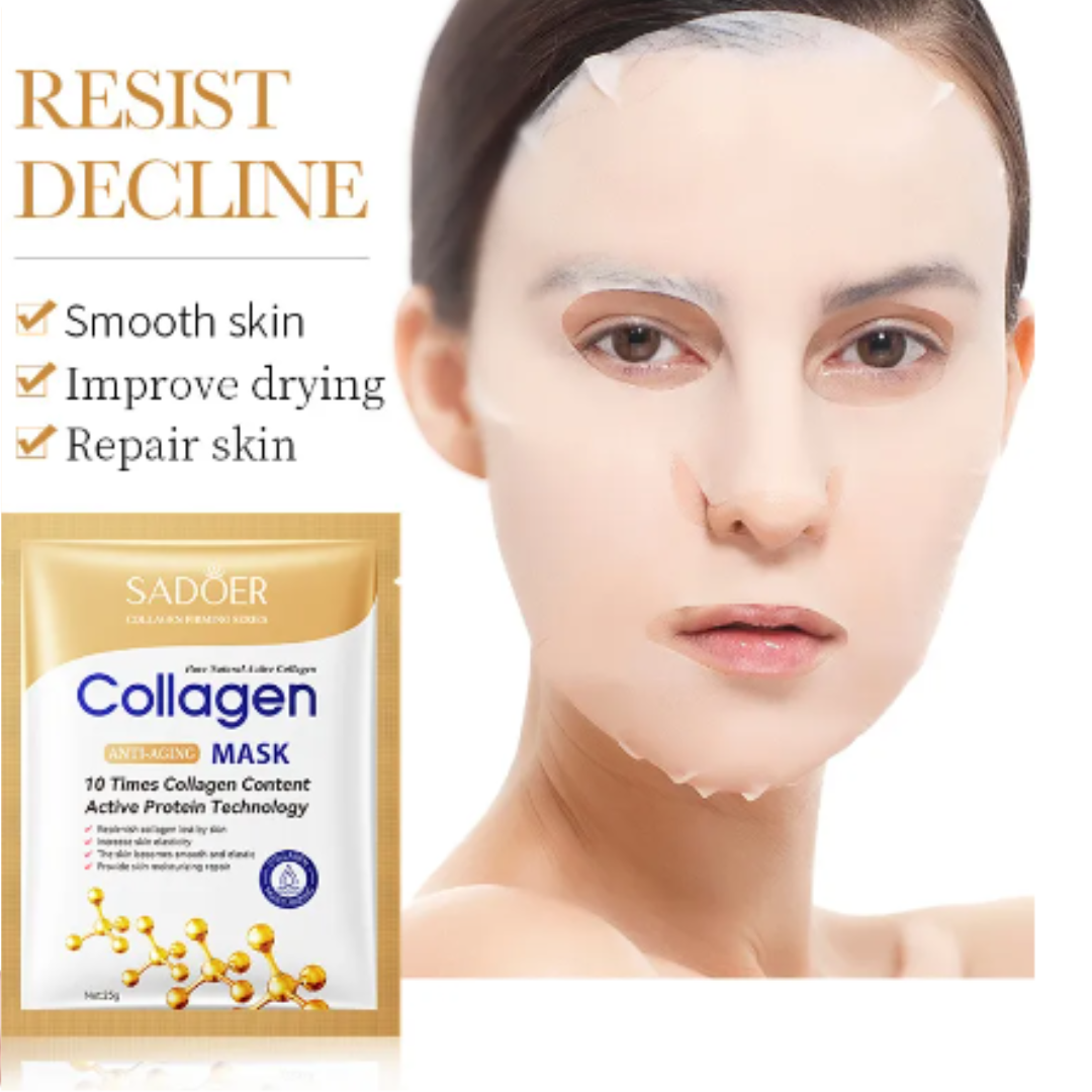 10pcs Collagen Face Mask