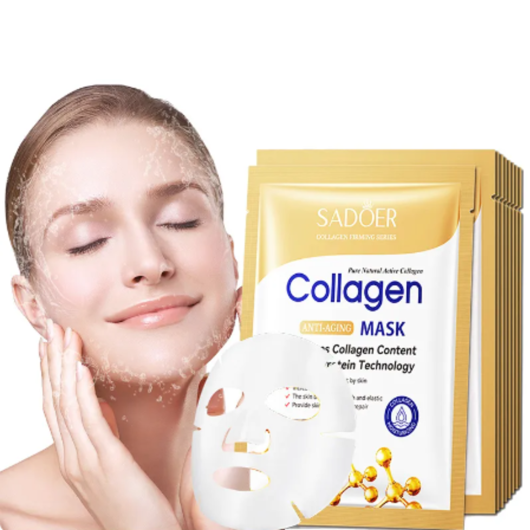 10pcs Collagen Face Mask