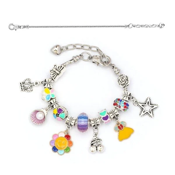 (2023 BEST GIFT TO MY GRANDDAUGHTER) DIY Crystal Bracelet Set