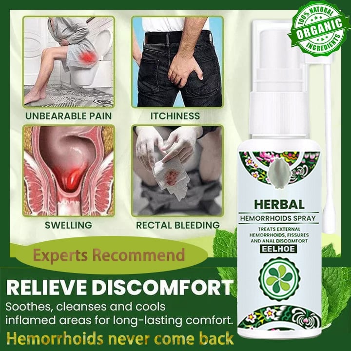 2023 Experts Recommend Product-Herbal Hemorrhoids Spray