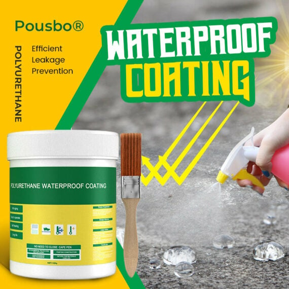 Pousbo 2023 New Hot Sale 50% Off - Pousbo Polyurethane Waterproof Coating (Buy more save more)