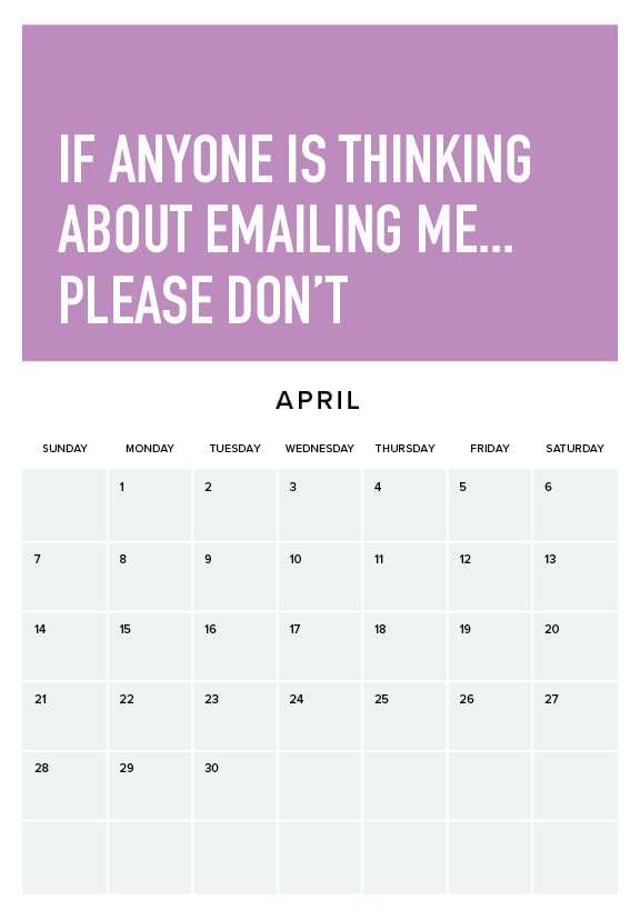 2024 CALENDAR ADULTING IS HARD