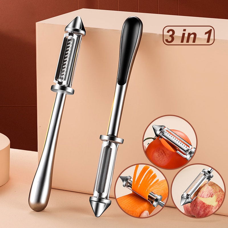 3 and 1 Vegetable and Fruit Peeler (HOT SALE-49% OFF)