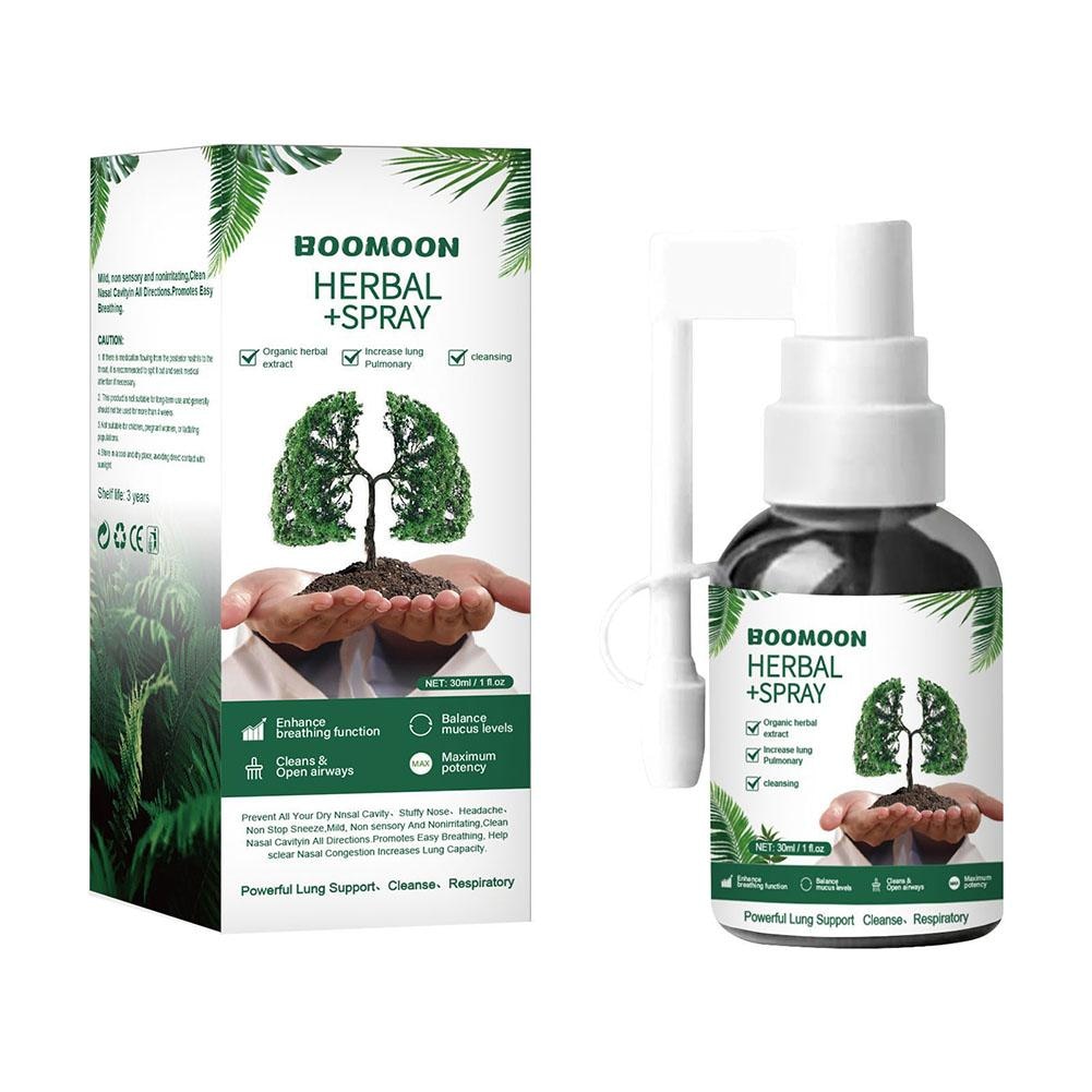 Herbal Lung Cleanse Mist - Powerful Lung Support, Cleanse & Breathe - Herbal Mist