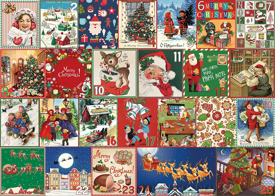 Advent Calendar 2023 - Contains 24 box puzzle gifts