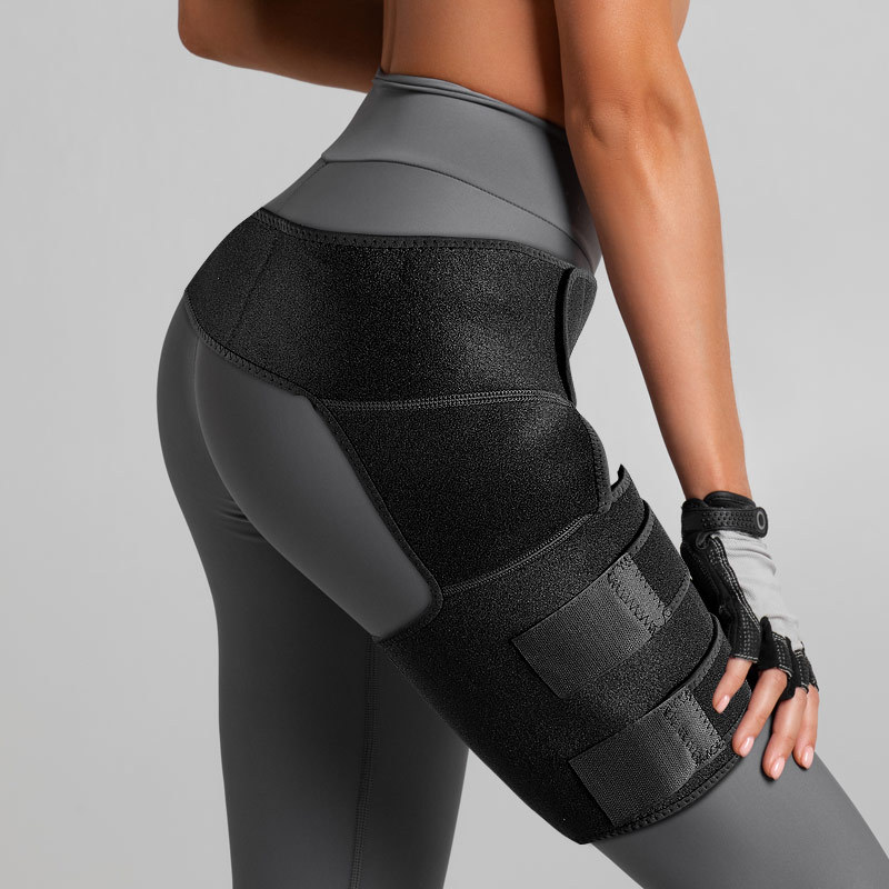 AizoCell Hip Brace and Hip Stabilizer with Adjustable Brace Straps, Improved Compression Focus, Stable Grip, Breathable Material and Non-slip Design