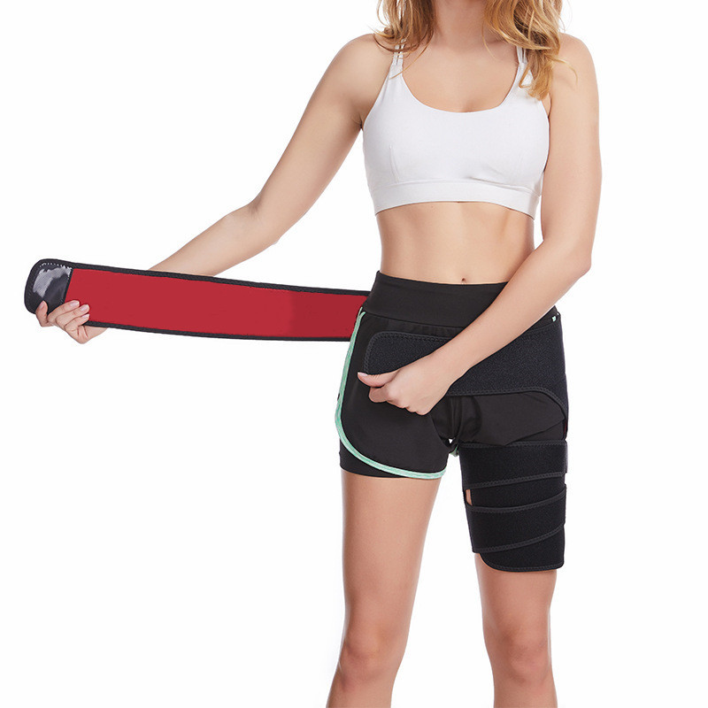 AizoCell Hip Brace and Hip Stabilizer with Adjustable Brace Straps, Improved Compression Focus, Stable Grip, Breathable Material and Non-slip Design