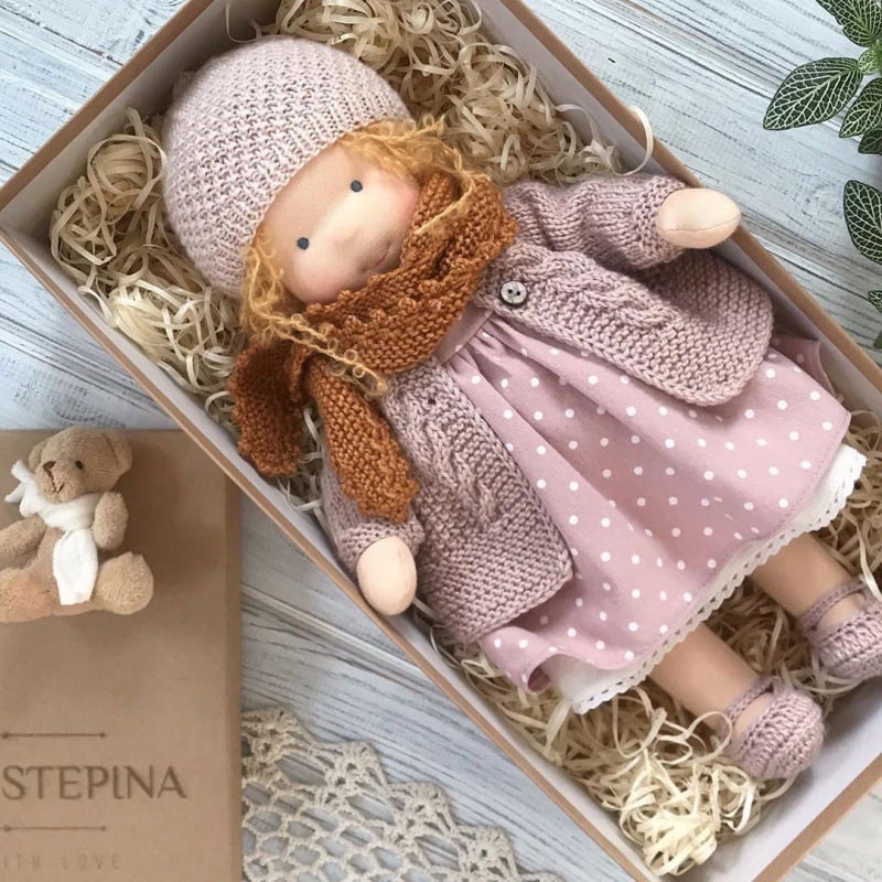 ALL - The Best Gift for Kids-Handmade Waldorf Doll