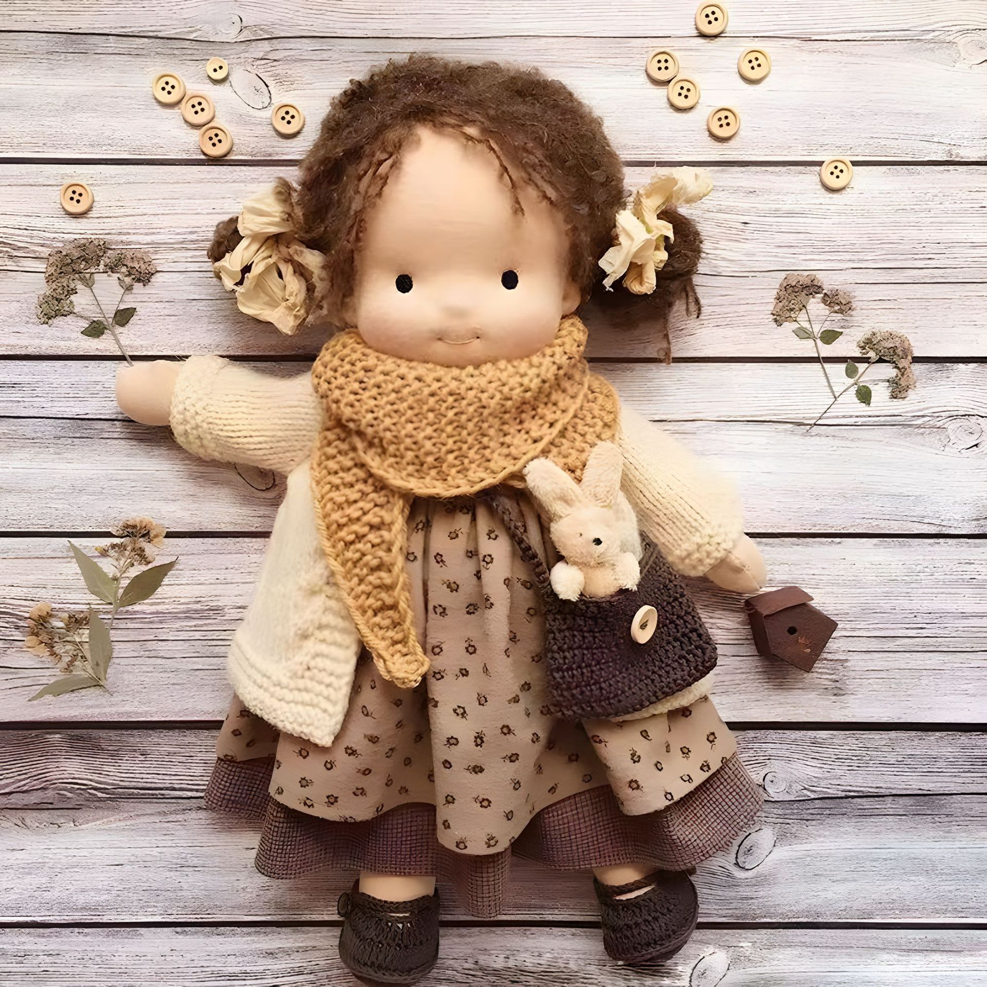 ALL - The Best Gift for Kids-Handmade Waldorf Doll