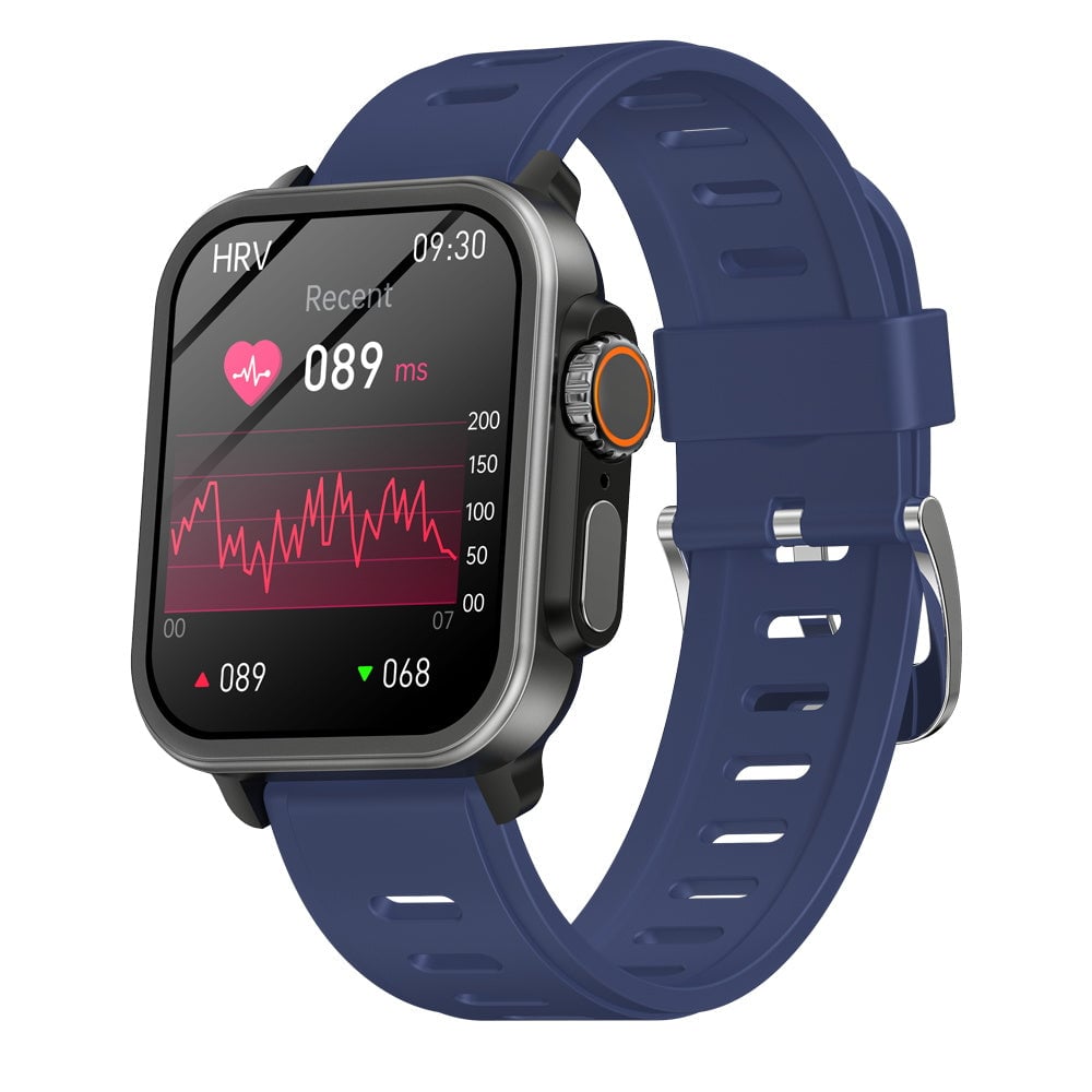 BEARSCOME VEE Bluetooth Call ECG/EKG Blood Oxygen Heart rate Monitoring Music SmartWatch